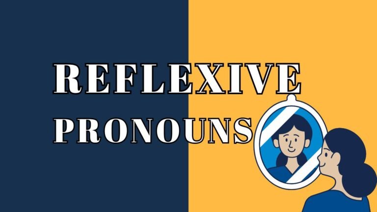 Reflexive pronouns