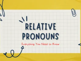 Grammar - Relative Pronouns
