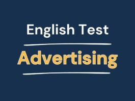 English Test - Advertising