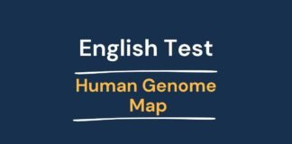 English Test - Human Genome Map