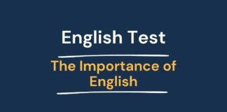 English Test - The Importance of English