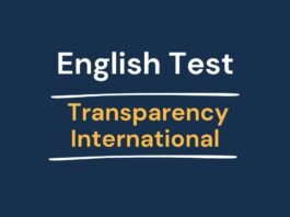 English Test - Transparency International
