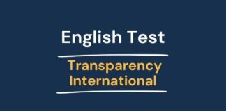 English Test - Transparency International