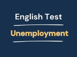 English Test - Unemployment