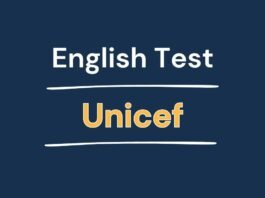 English Test - Unicef