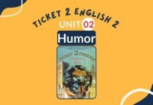 Ticket 2 English Unit 2 Humor