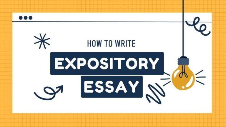 How to Write an Expository Essay