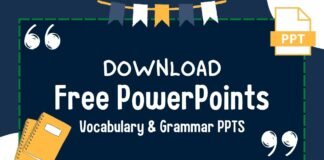 Download Vocabulary Grammar PowerPoints PPTs