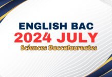Practice Baccalaureate English National Exam Sciences 2024 July Practice Baccalaureate English National Exam Sciences 2024 July