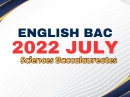 Baccalaureate English National Exam Sciences 2022 July Baccalaureate English National Exam Sciences 2022 July
