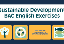 Sustainable Development BAC English Exercises