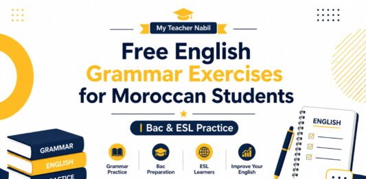 Free English Grammar Exercises for Moroccan Students | Bac & ESL Practice